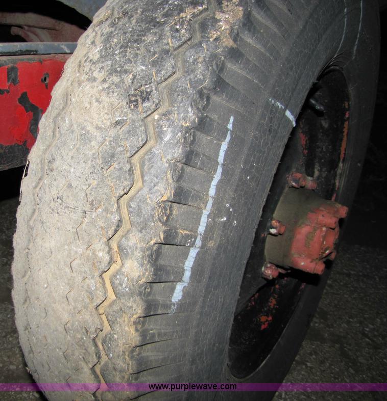 image for item 5245 Shop built dirt trailer