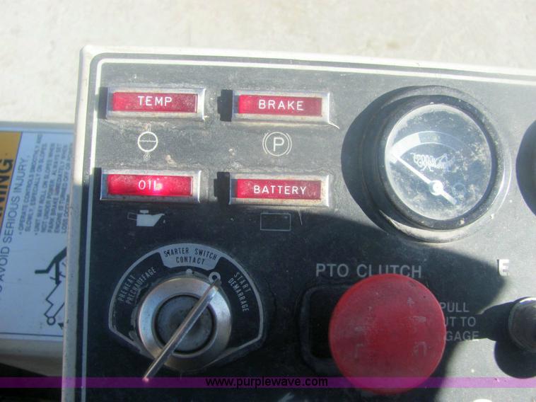 image for item 6098 Grasshopper 721 riding lawn mower