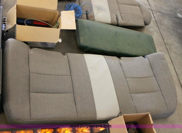 image for item 6154 Assorted law enforcement vehicle accessories