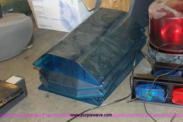 image for item 6154 Assorted law enforcement vehicle accessories