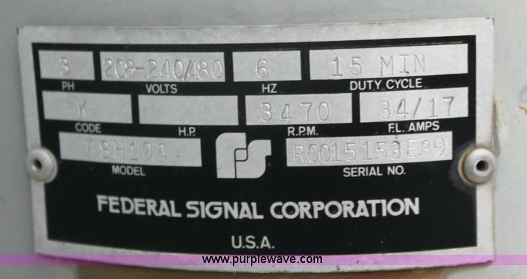 image for item 6453 (3) Federal Signal Thunder Beam tornado sirens