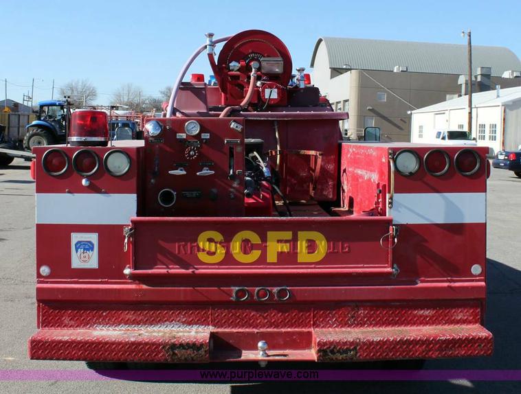 image for item 6531 1994 Ford F350 XL fire truck