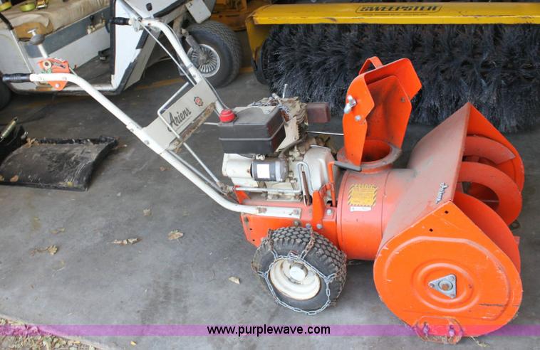 image for item 6536 (2) snow blowers