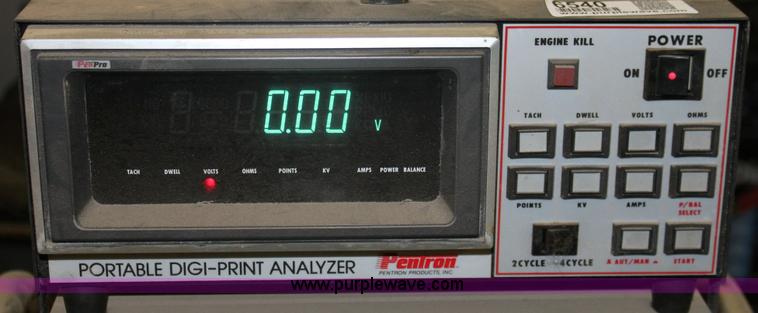 image for item 6540 Pentron portable digi-priner analyzer