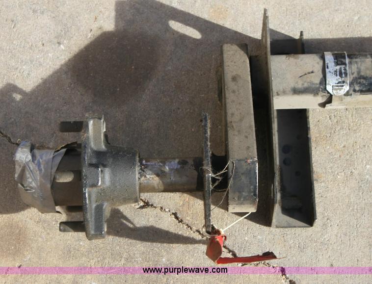 image for item 6542 1800lbs. five-bolt trailer axle