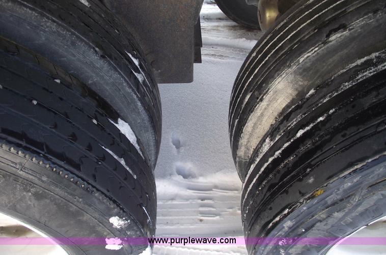 image for item 5486 1998 Travis 39' aluminum dump trailer