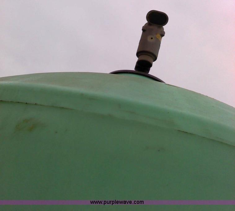 image for item 1803 Green poly cone bottom tank