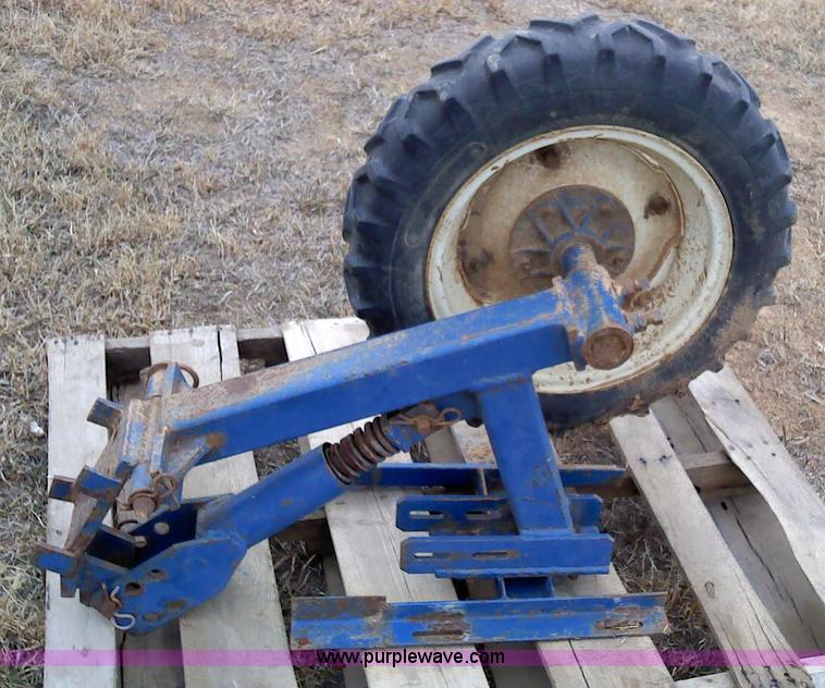 image for item 1809 John Blue ground drive wheel