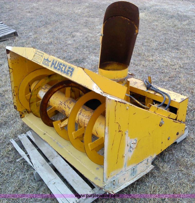 image for item 1811 Hustler Excel snowblower and cab