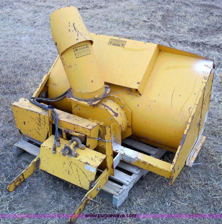 image for item 1811 Hustler Excel snowblower and cab