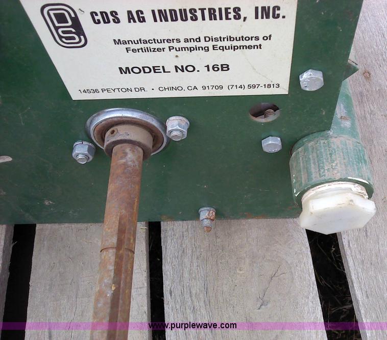 image for item 1830 (2) CDS Ag 16, 12 row squeeze pumps