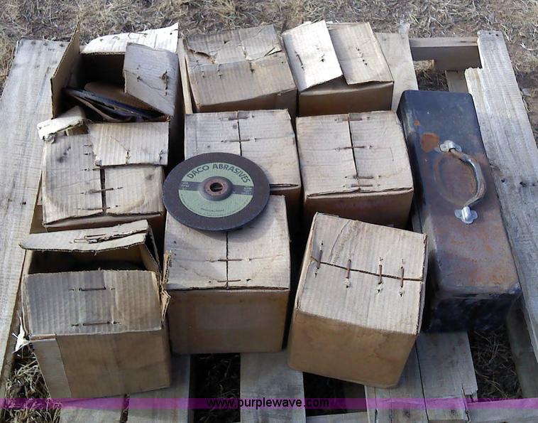 image for item 1838 (9) boxes of Daco Abrasives cutting wheels