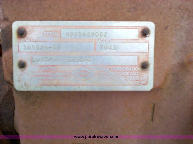 image for item 1852 Drop box from TerraGator 1664