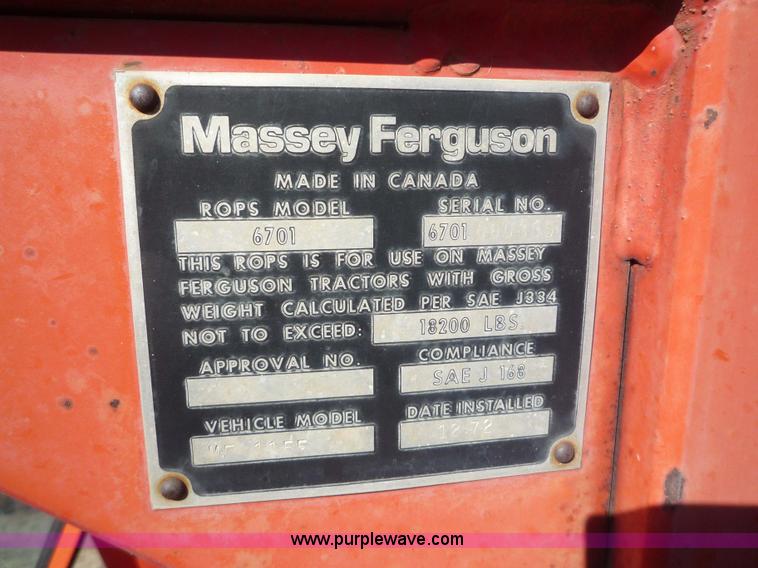 image for item 3167 Massey-Ferguson 1155 tractor