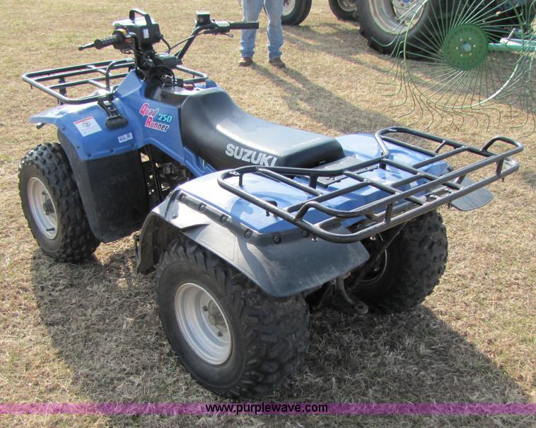 image for item 3516 1996 Suzuki quad runner 250 ATV