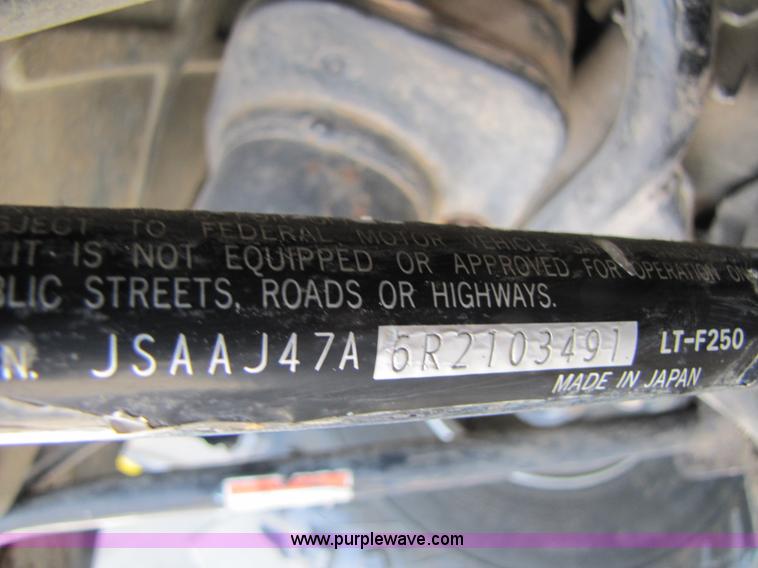 image for item 3516 1996 Suzuki quad runner 250 ATV