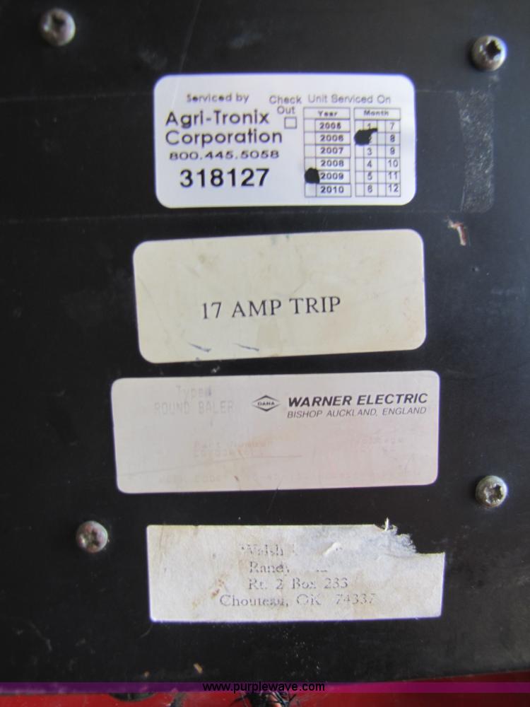 image for item 3518 1994 Gehl 1870 TDC round baler