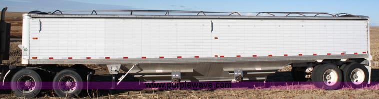 image for item 5002 1987 Timpte 42' grain trailer