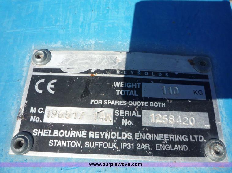 image for item 5611 1997 Shelbourne CX84 stripper header