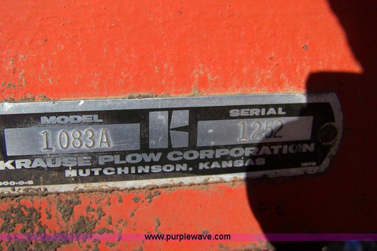 image for item 7409 Krause 1083A chisel with harrows