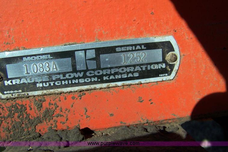 image for item 7409 Krause 1083A chisel with harrows