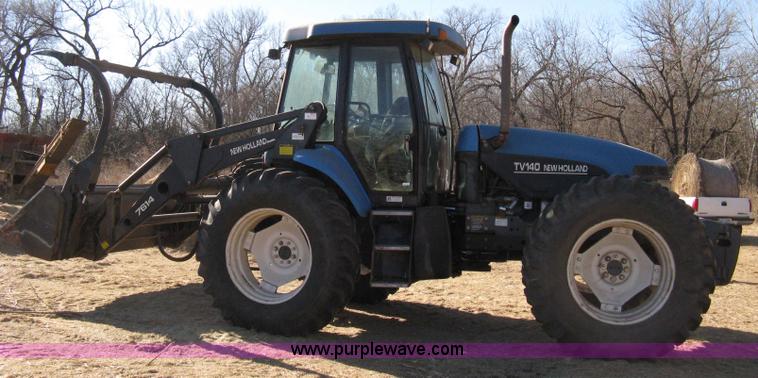 image for item 8105 1999 New Holland TV140 bi-directional tractor