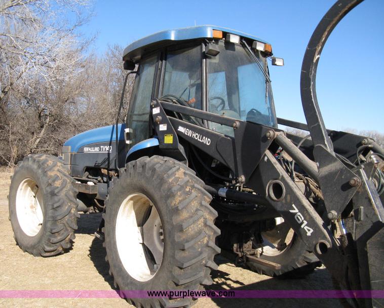 image for item 8105 1999 New Holland TV140 bi-directional tractor
