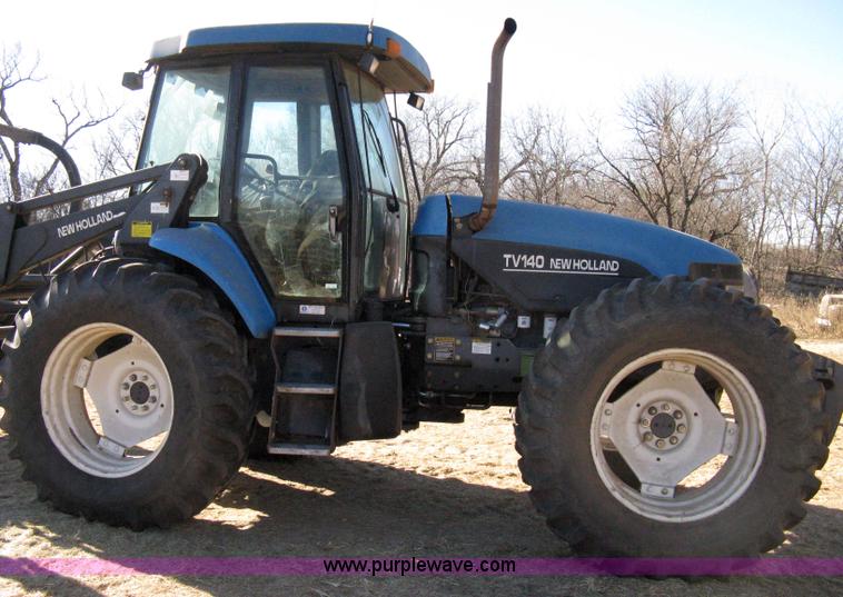 image for item 8105 1999 New Holland TV140 bi-directional tractor