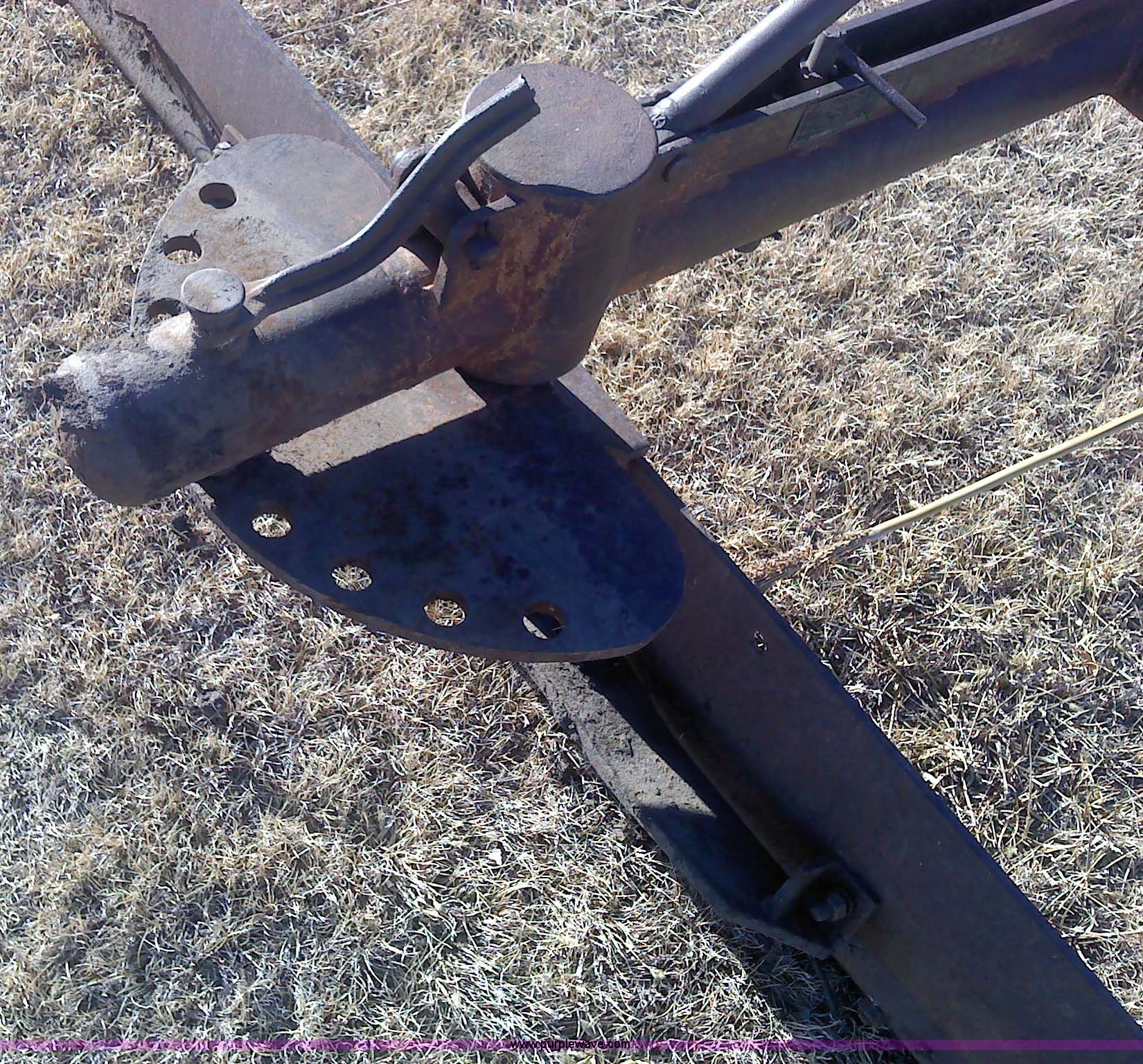 Danuser 6' three point rear blade in Bushton, KS | Item 1603 sold ...