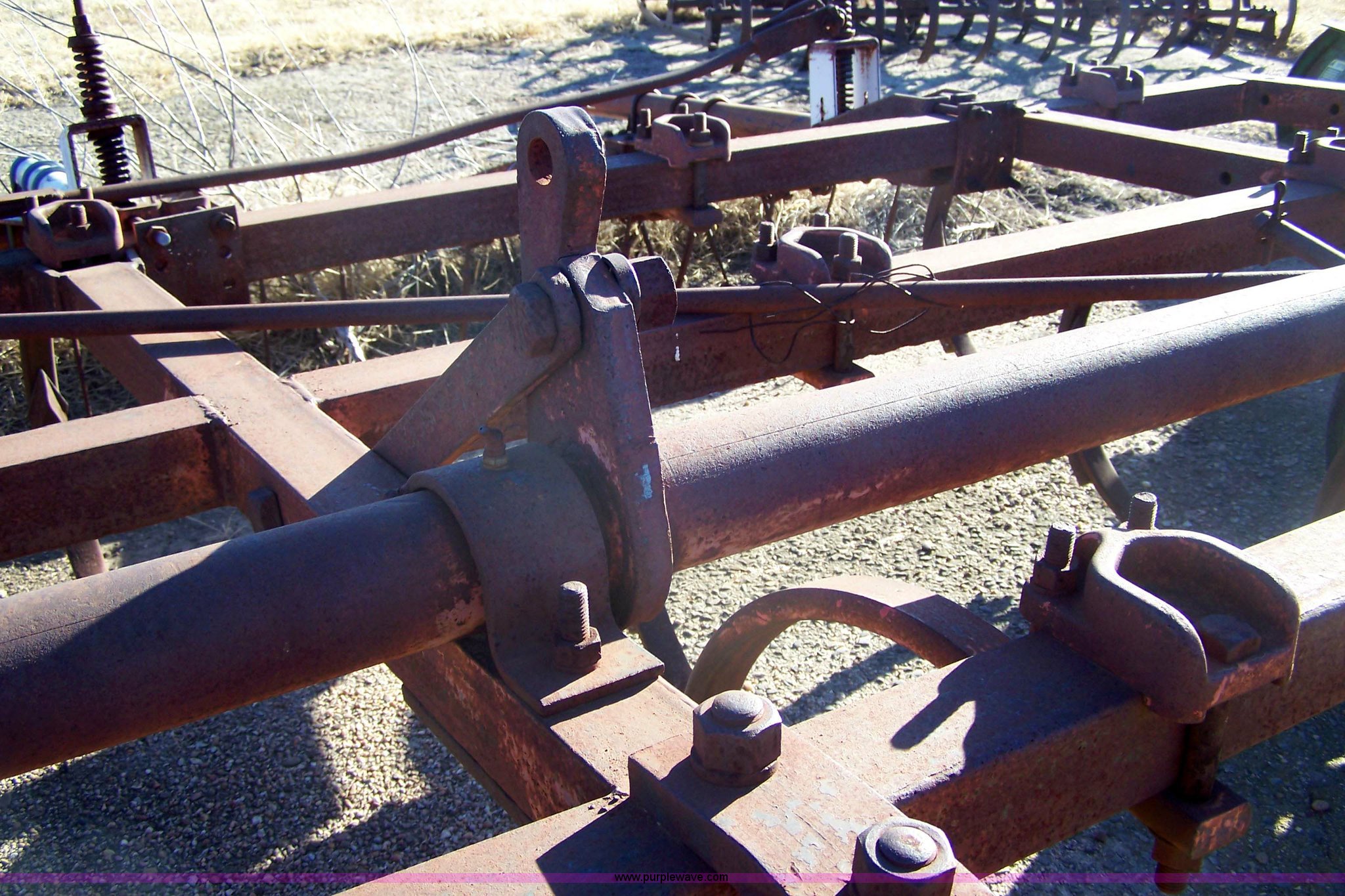 Krause 15 shank chisel with harrows in Bushton, KS Item 7420 sold