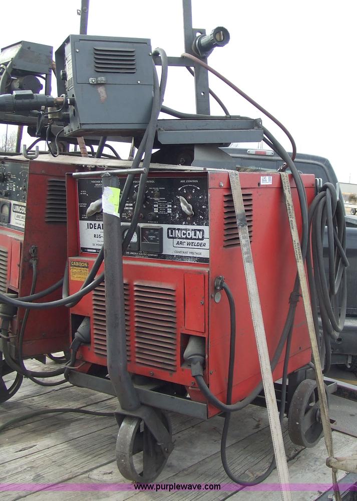 image for item 2345 Lincoln Idealarc welder with wire feeder