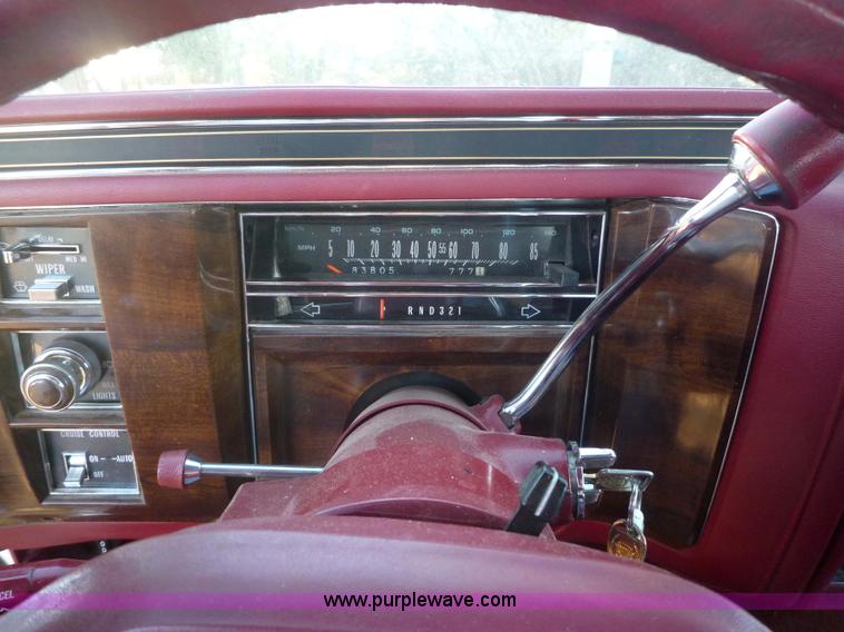 image for item 3169 1987 Cadillac Brougham