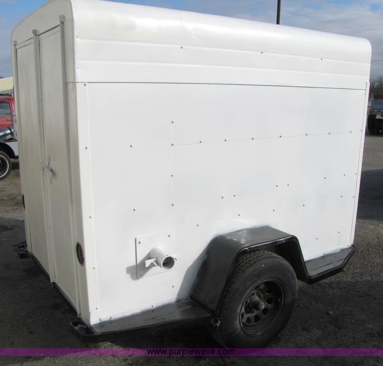 image for item 3521 2004 shop built 5x8 utility trailer