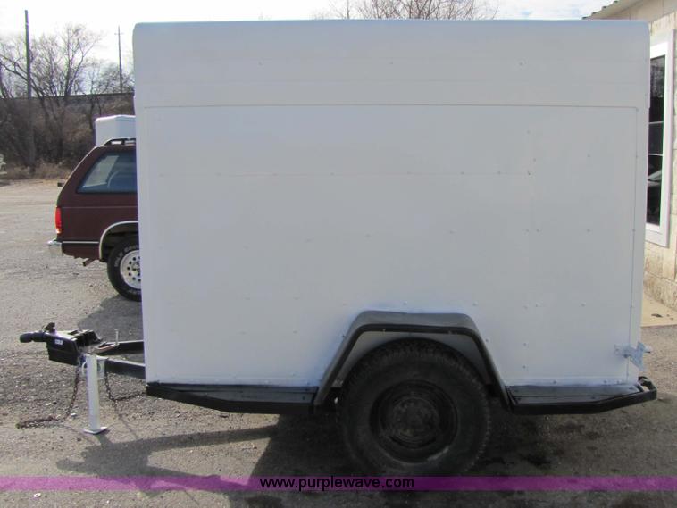 image for item 3521 2004 shop built 5x8 utility trailer