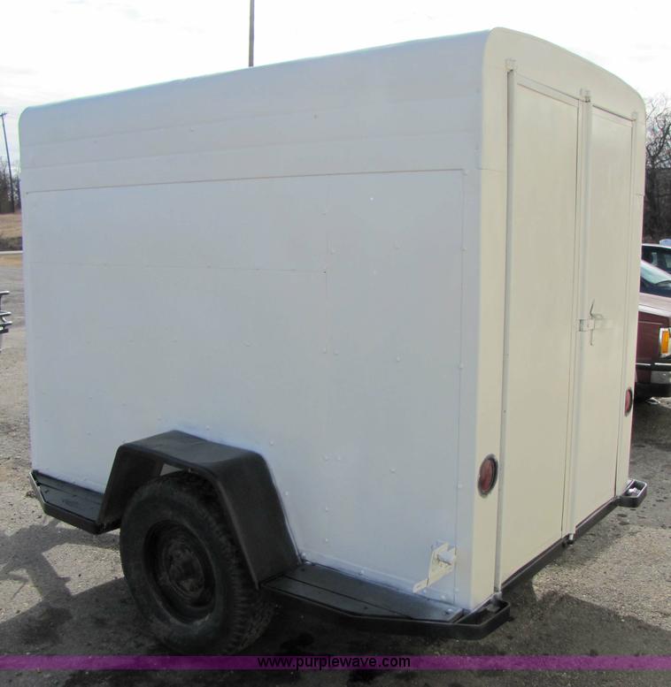 image for item 3521 2004 shop built 5x8 utility trailer