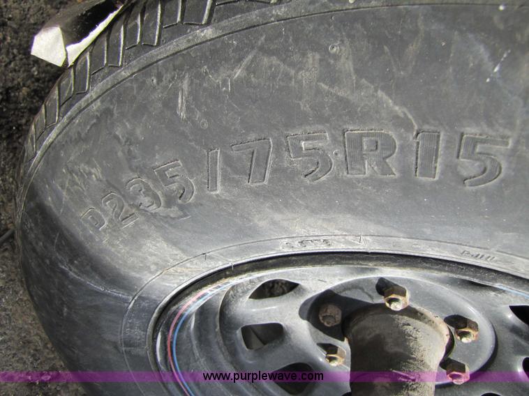 image for item 3521 2004 shop built 5x8 utility trailer