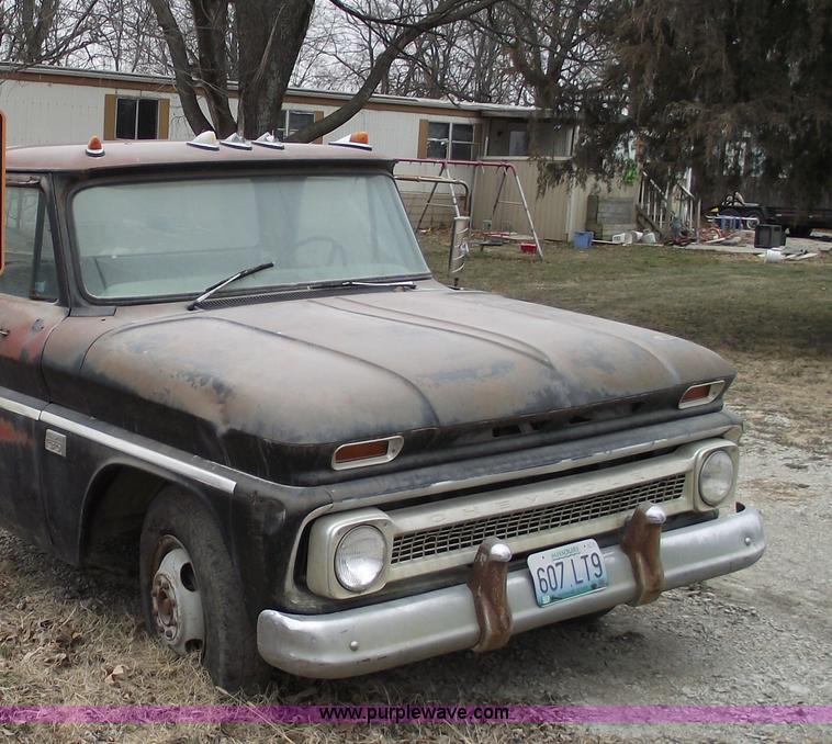 image for item 5472 1966 Chevrolet C30 one-ton dually dump-bed truck