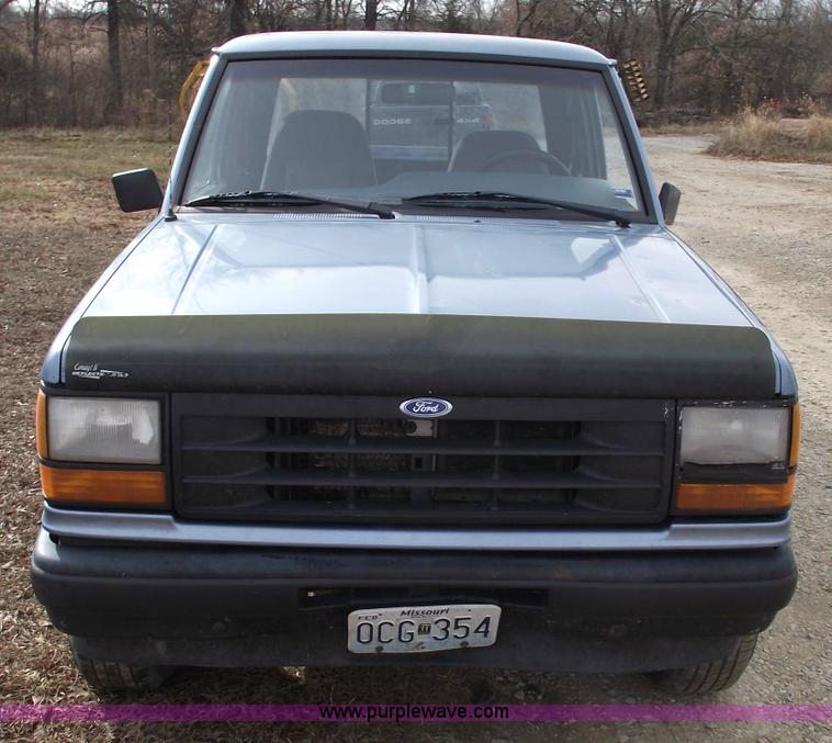 image for item 5488 1991 Ford Ranger STX extended cab pickup truck