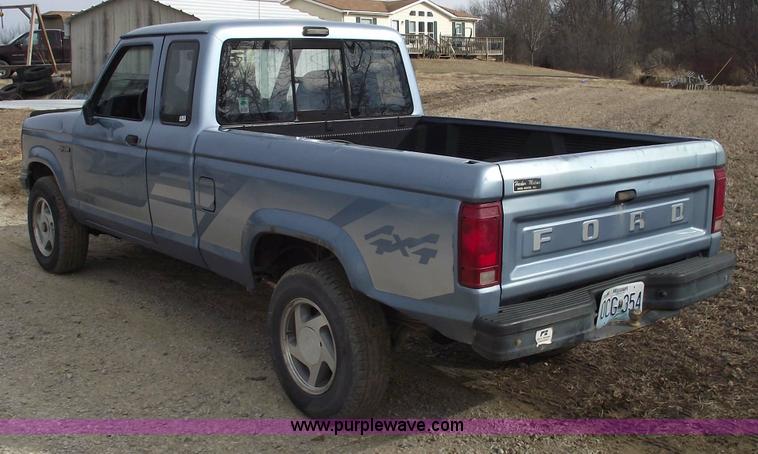 image for item 5488 1991 Ford Ranger STX extended cab pickup truck