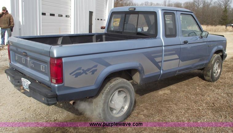 image for item 5488 1991 Ford Ranger STX extended cab pickup truck