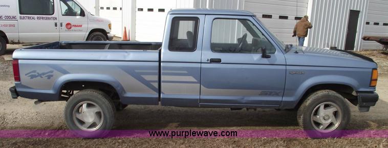 image for item 5488 1991 Ford Ranger STX extended cab pickup truck
