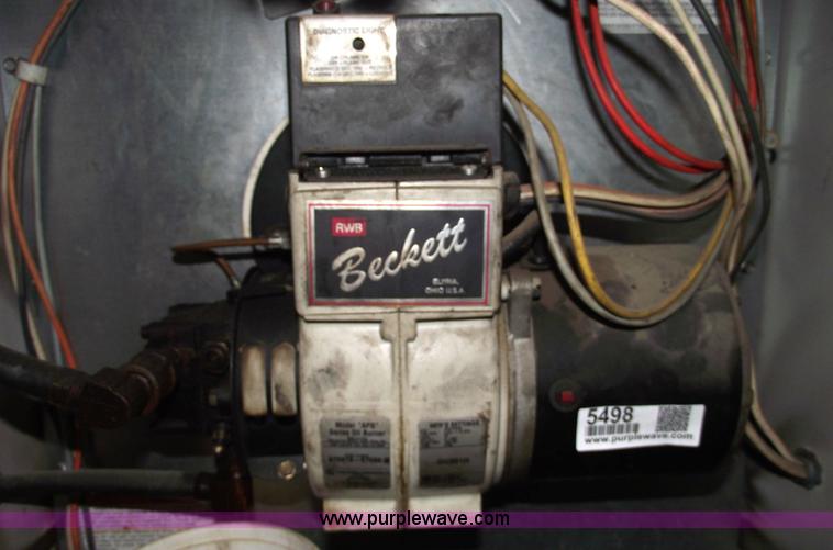 image for item 5498 Carrier oil burning furnace