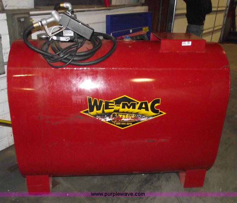 image for item 5505 300 gal We Mac fuel tank with pump