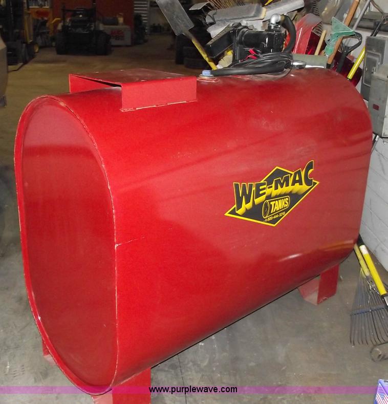 image for item 5505 300 gal We Mac fuel tank with pump