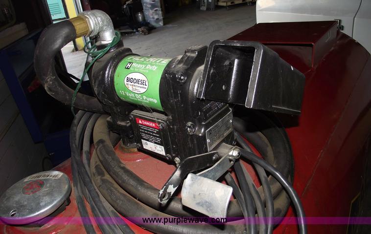 image for item 5505 300 gal We Mac fuel tank with pump