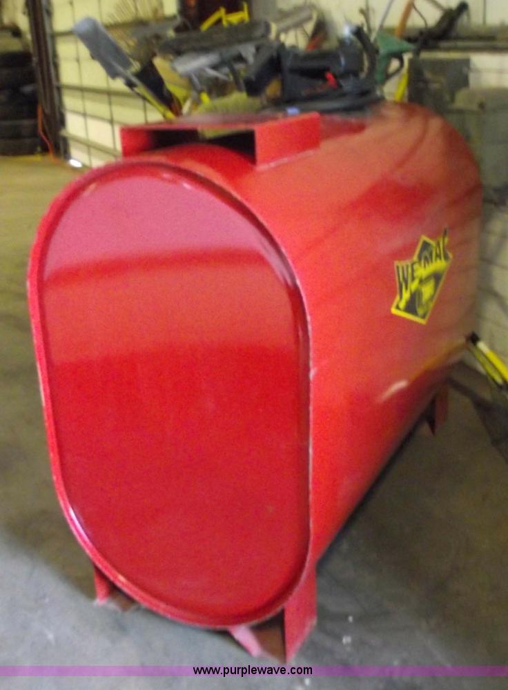 image for item 5505 300 gal We Mac fuel tank with pump