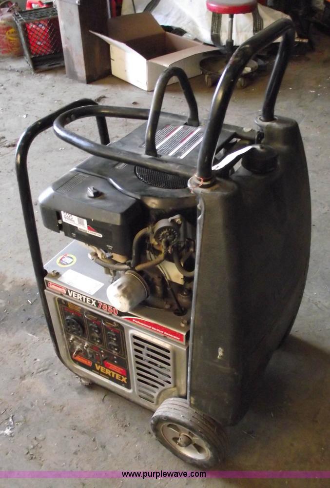 image for item 5525 Coleman Vortex 7850 generator