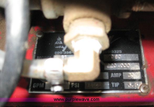 image for item 5545 Aladdin 1321 pressure/steam washer