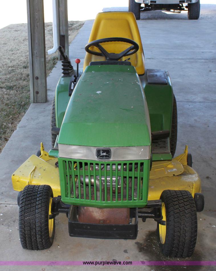 image for item 6814 John Deere 260 riding lawn mower