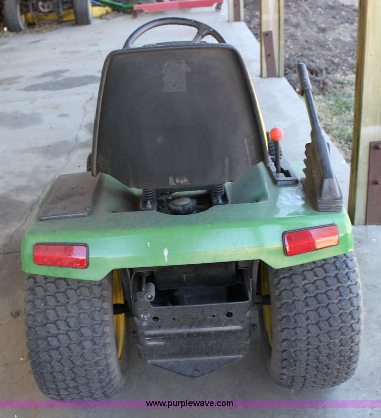 image for item 6814 John Deere 260 riding lawn mower